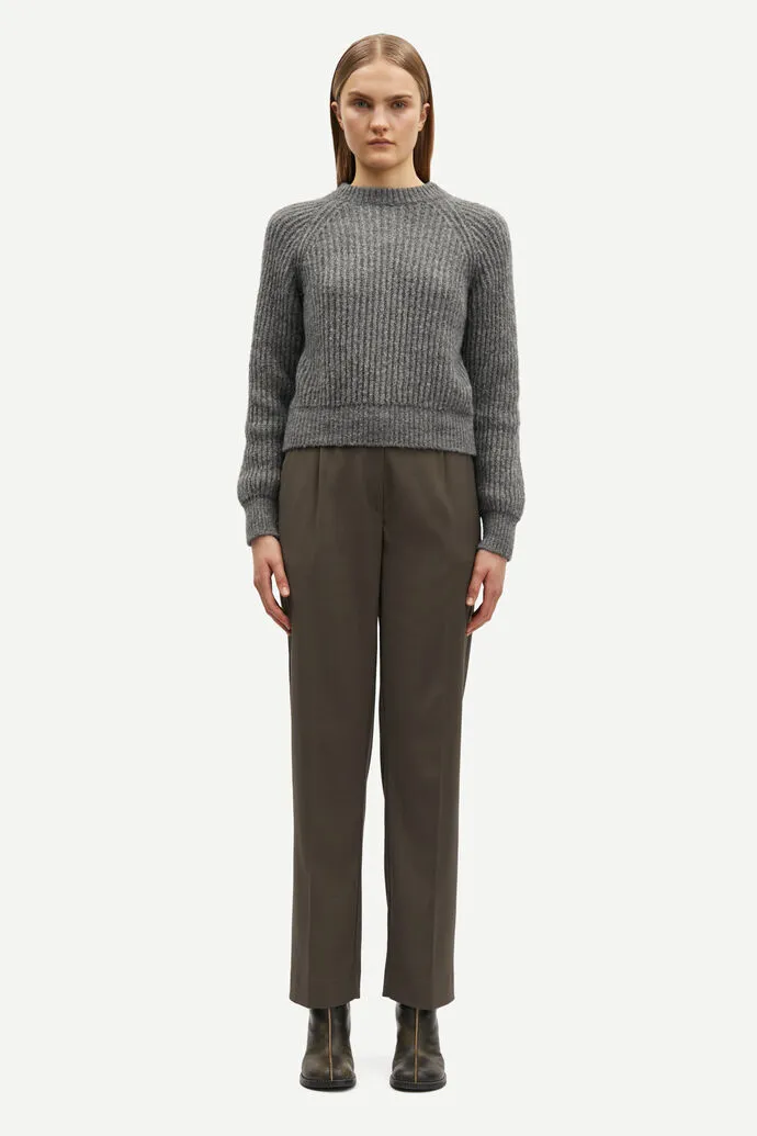 Samsoe Samsoe Saramona trousers Black olive